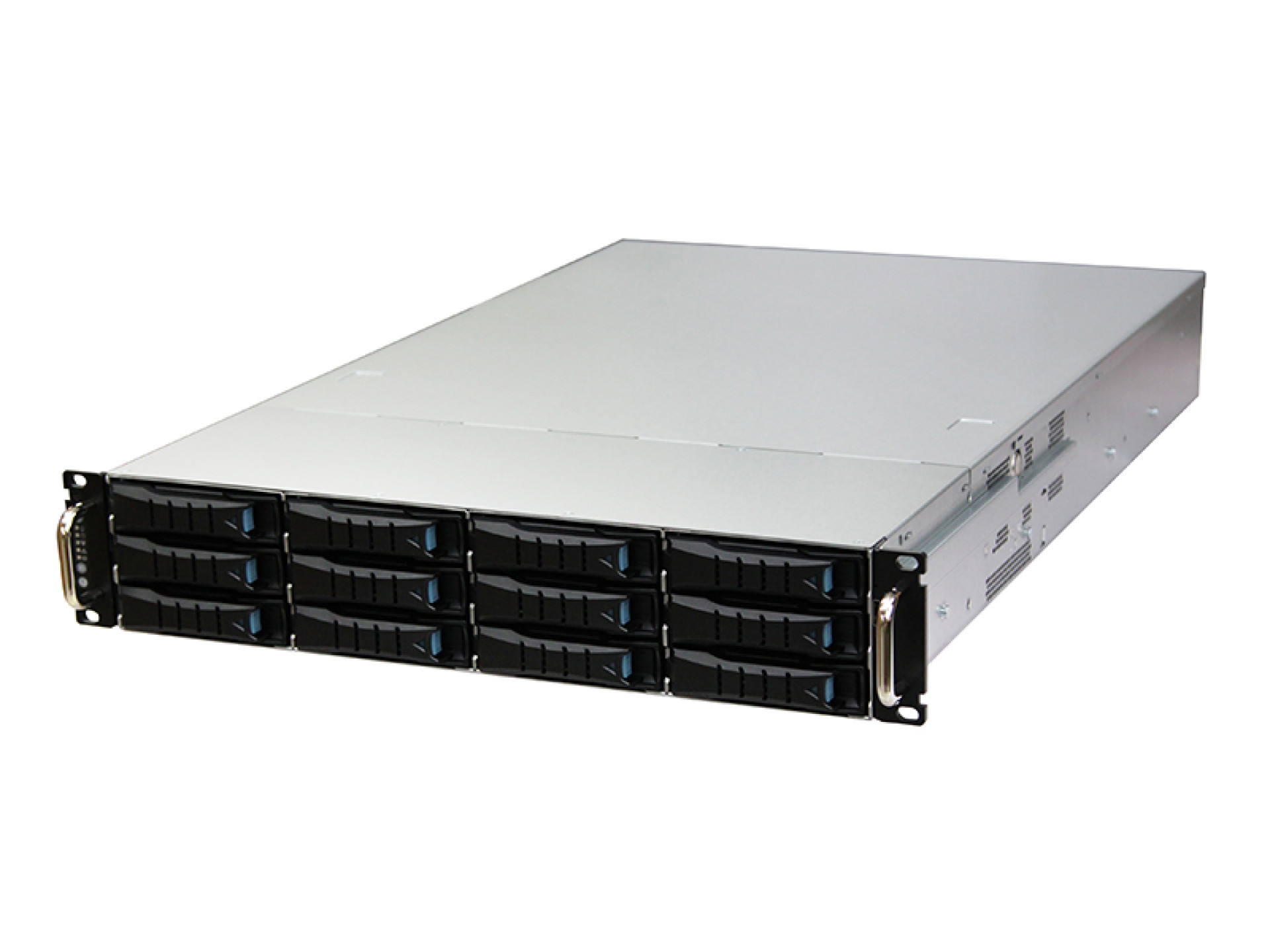 XE1-2ET01-08 | AIC RSC-2ET3 Hot-Swap 12x 2.5"/3.5" SATA, NVMe Bays | PSU installed